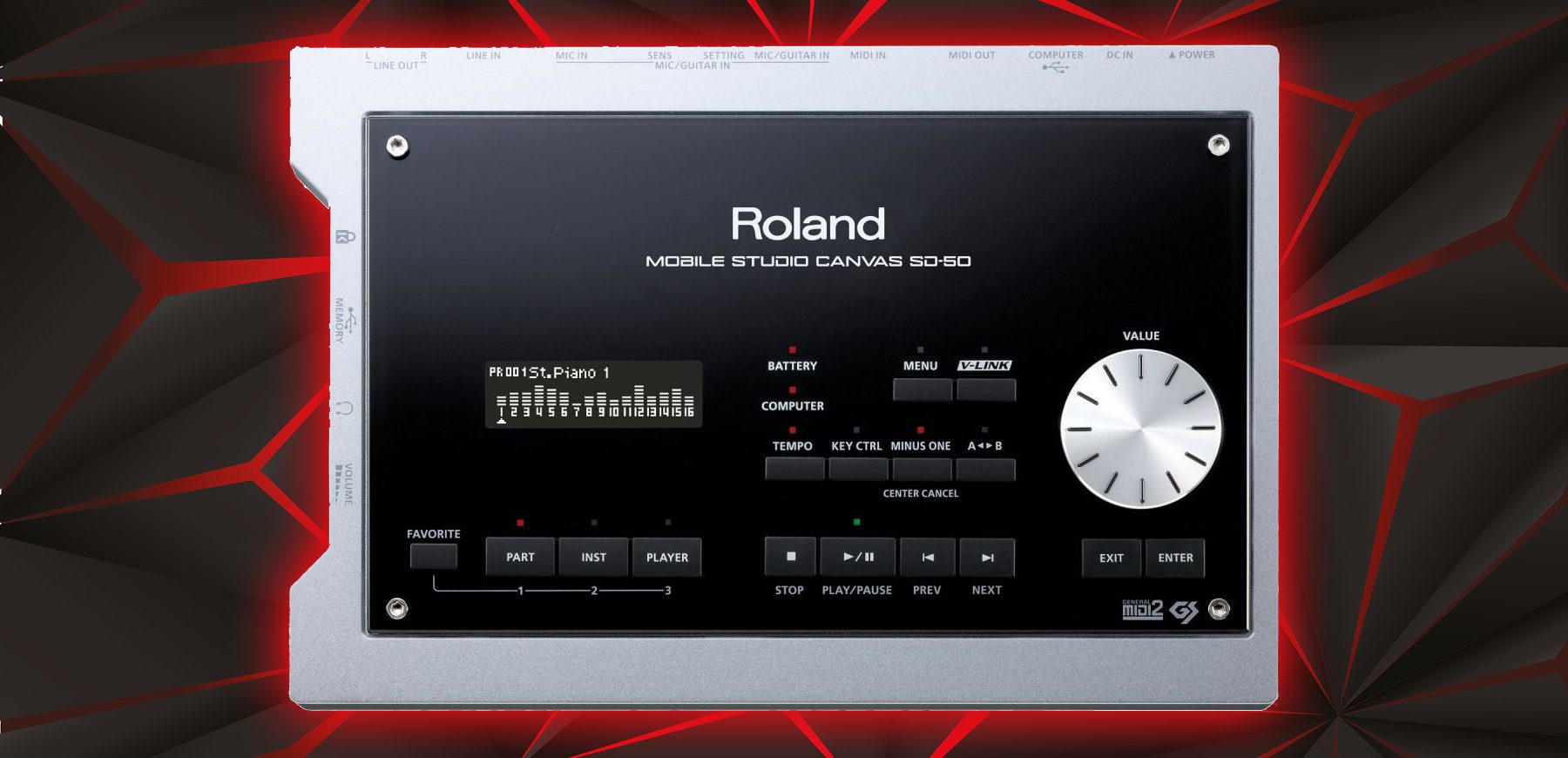 Test: Roland SD-50 Studio Canvas Soundmodul - AMAZONA.de