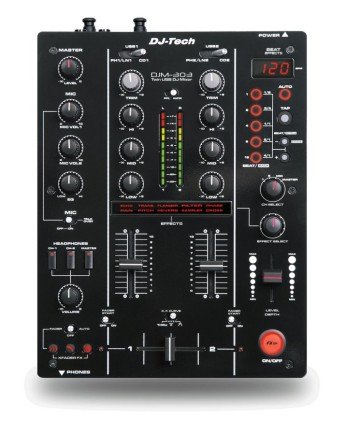 Deutlich größer als der Vorgänger: Der DJM-303 von DJ-Tech