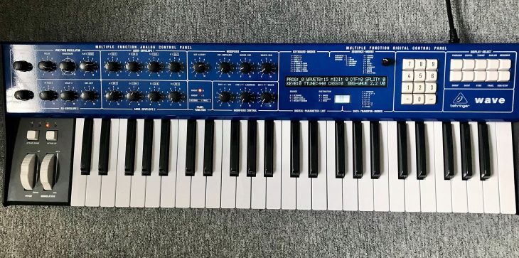 behringer wave synthesizer prototype ppg clone