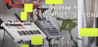 Arturia KeyStep Pro, Firmware-Update 2.0