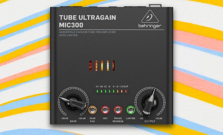 behringer mic300 ultragain test