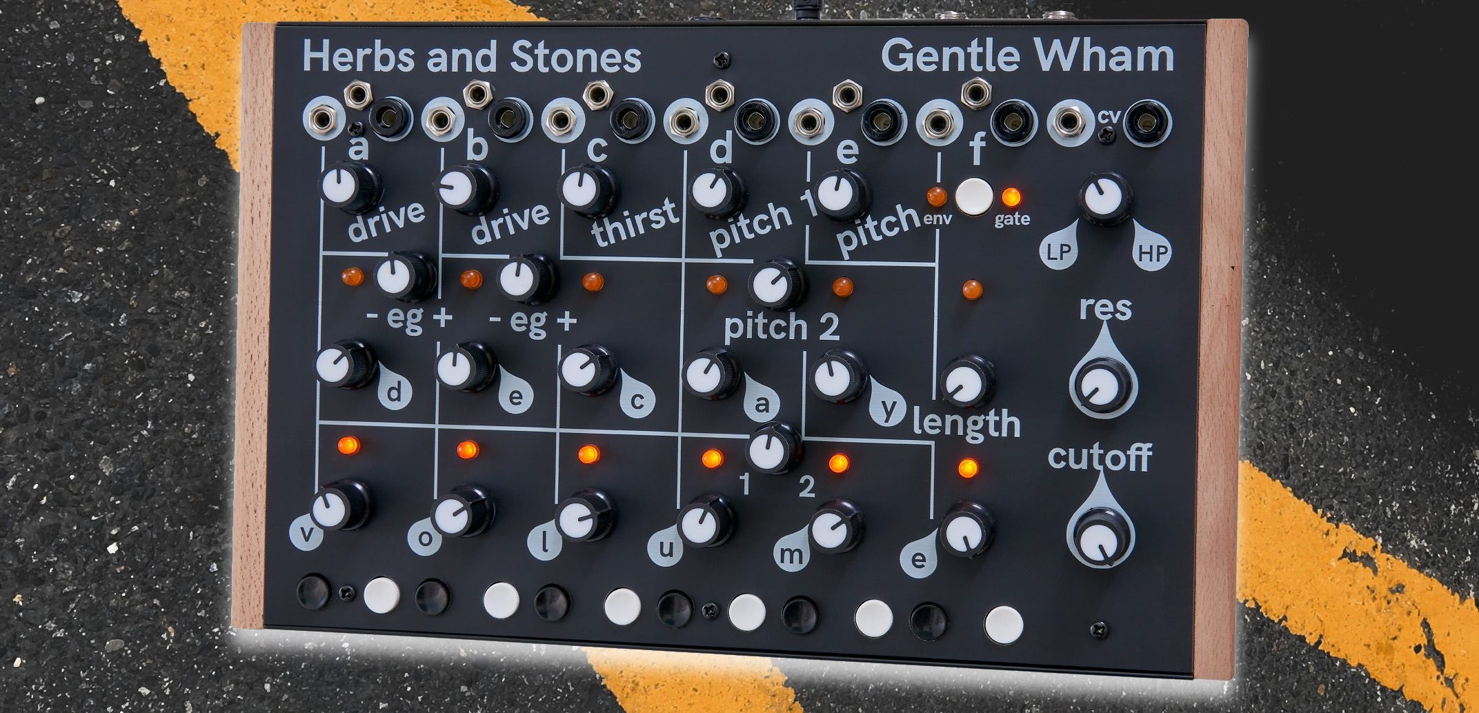 Test: Herbs and Stones Gentle Wham, Drum-Synthesizer 
