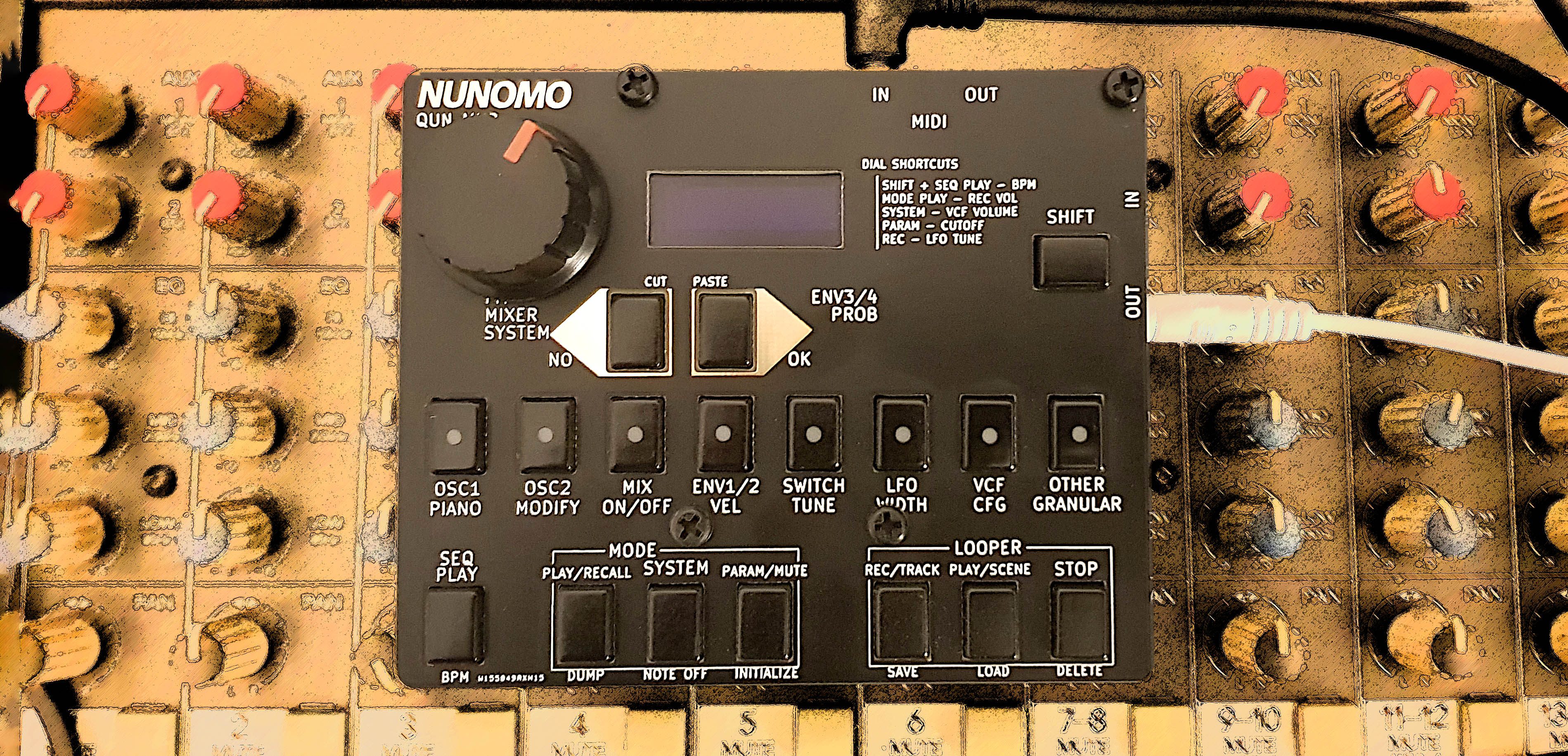 NUNOMO QUN mk2 ルーパー も備えた 超高性能小型 シンセ