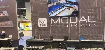 modal electronics namm booth