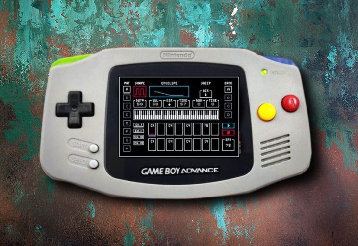 Freeware Synthesizer für Nintendo Gameboy von badd10de