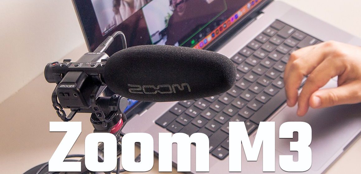 Test: Zoom M3 MicTrak, Shotgun Mikrofon & Recorder - AMAZONA.de
