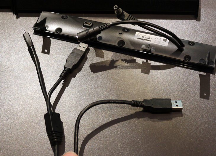 Asparion D400 Bundle USB-Kabel