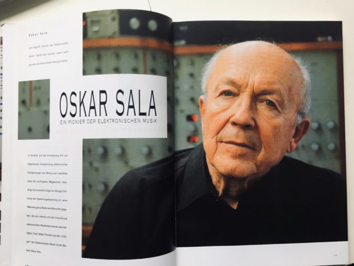 Blick ins Buch: Das Feature über Oskar Sala gehört zu den Highlights des zweiten Bands.