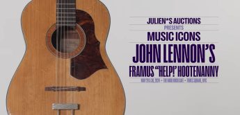 John Lennon Akustikgitarre für 2,85 Millionen Dollar versteigert