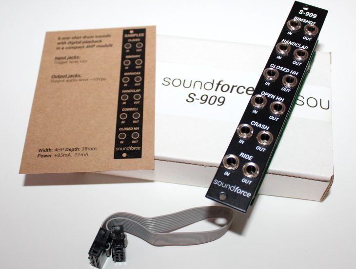 SoundForce S-909 Userbild ausgepackt Verpackungsinhalt