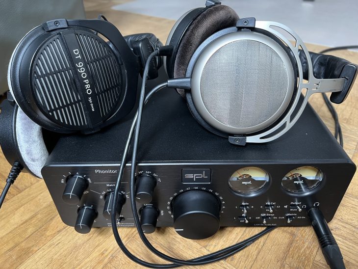 SPL Phonitor 3 mit rechts beyerdynamic T1 ist gen