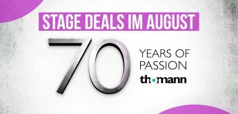 70 Jahre Thomann: Stage Deals im August