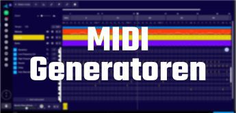 MIDI-Generatoren mit künstlicher Intelligenz fürs tonstudio