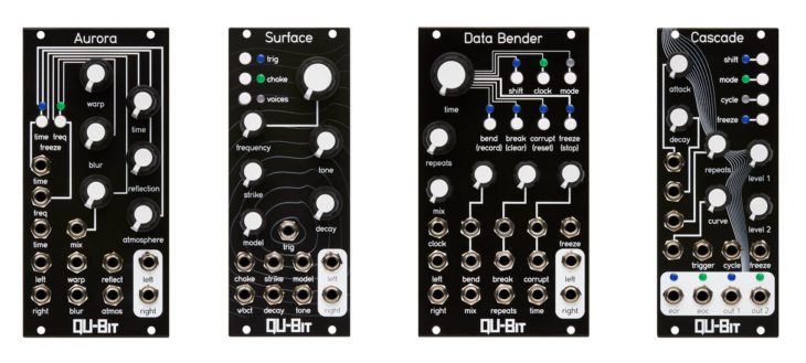 Qu-Bit Electronics Aurora, Data Bender, Surface & Cascade