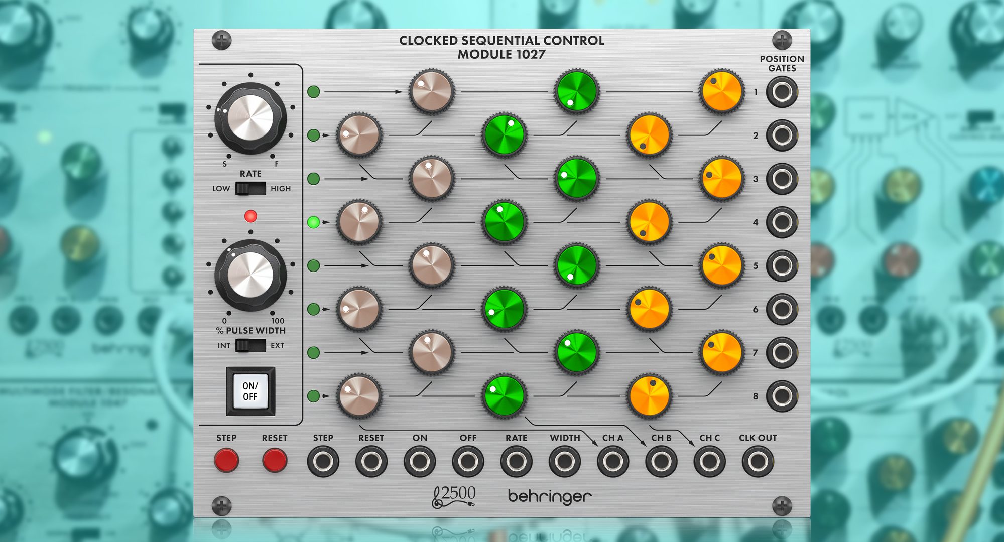 Behringer Clocked Sequential Control Module 1027, Eurorack