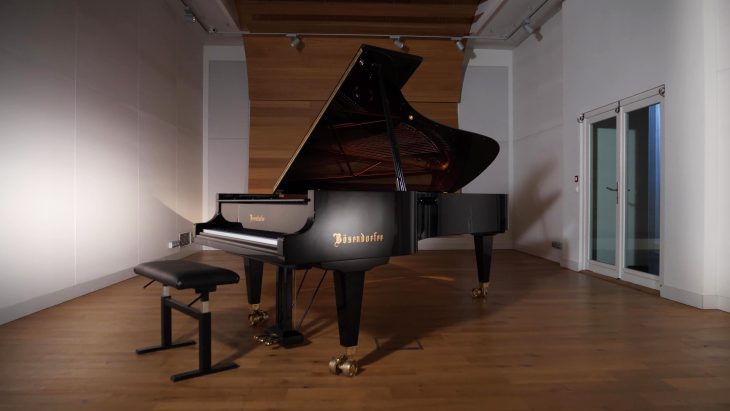 VSL Synchron Bösendorfer 280VC Software Piano, Bösendorfer 280VC Flügel im Aufnahmeraum