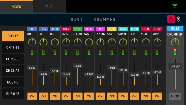 behringer wing q app