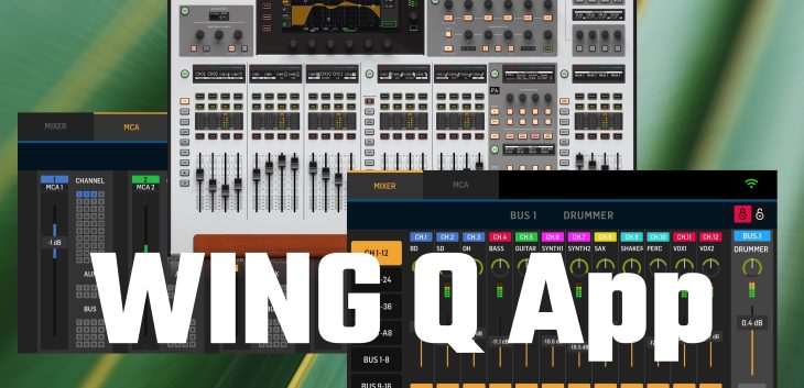Behringer Wing Q App, Smartphone/Tablet App für das Digitalmischpult