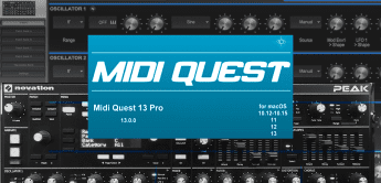 Test: Midi Quest 13 Pro, Software-Editor für Hardware-Synthesizer