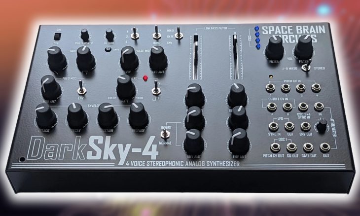 Space Brain Circuits DarkSky-4 synthesizer