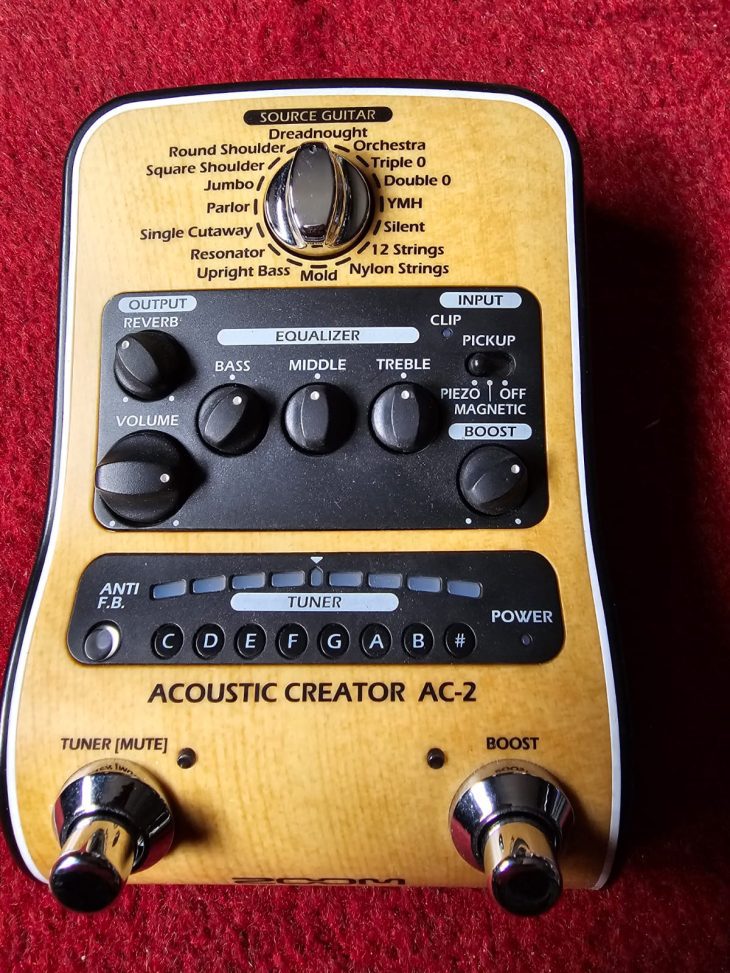 Zoom Effektpedal AC-2