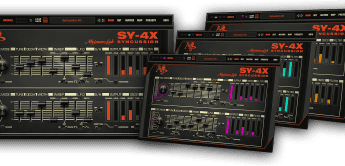 Aly James Lab SY-4X Syncussion, Drum-Synthesizer Plug-in