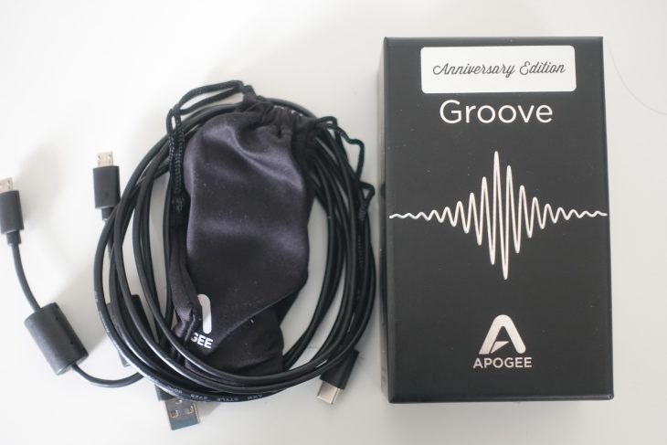 Apogee Groove Anniversary Edition mit Verpackung