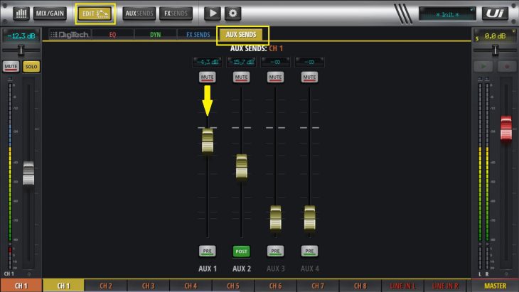 Soundcraft Ui12 Workshop Teil 3 Monitormischung Aux Sends