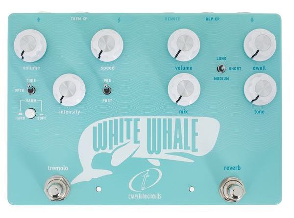 Crazy Tube Circuits White Whale Effektpedal Top