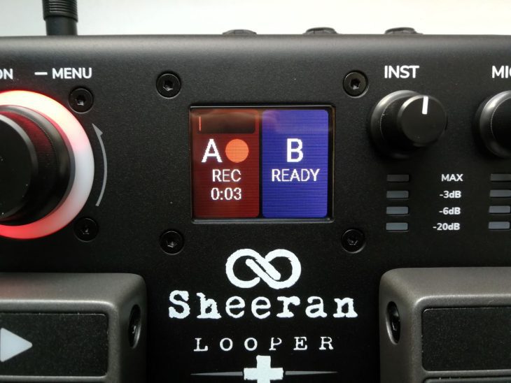 Ed Sheeran Looper Display