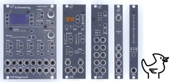 Entineering FM Playground LFO CC8 Meter Mult Eurorack