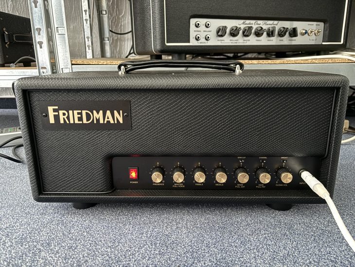 Friedman 70th Anniv. T-7020 Head Test, Aufnahme im Studio, verkabelt