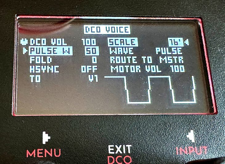 der neue digitale Oszillator des Gamechanger Audio Motor Synth MKII