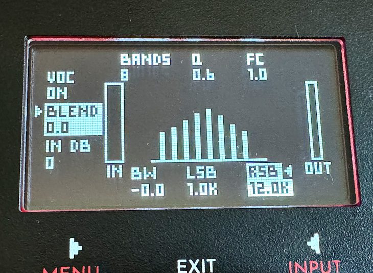 Der Vocoder des Gamechanger Audio Motor Synth MKII