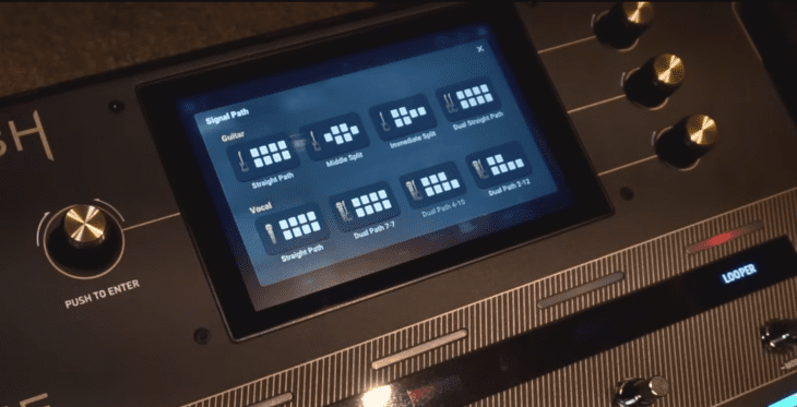 Headrush Software-Update Signal Path