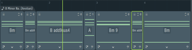 Imageline FL Studio 2024 - Chord Progression Tool editiert