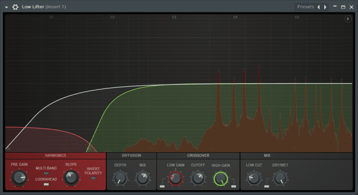 Imageline FL Studio 2024 - Plug-In Low lifter