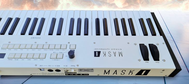 Kodamo Mask1 Synthesizer Anschlüsse rechts