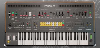 Softube Model 77, Synthesizer Plug-in nach Yamaha CS-80