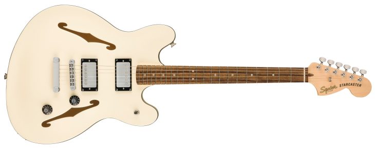 Squier Affinity Serie 2024 Starcaster Olympic White