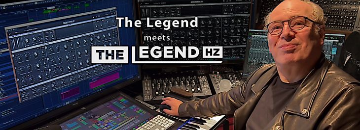Nahs Zimmer im Studio mit Synapse Audio The Legend HZ