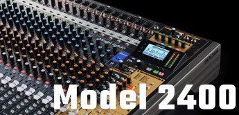 tascam model 2400 mischpult live studio