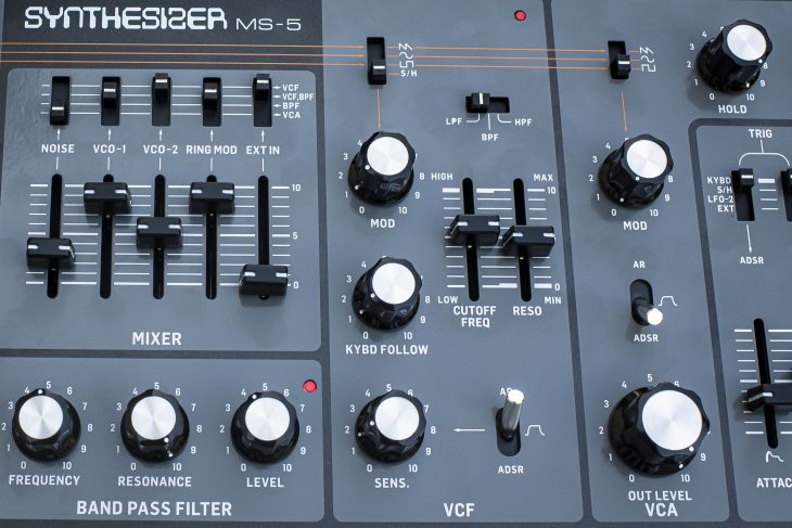 Behringer MS-5 Synthesizer VCF