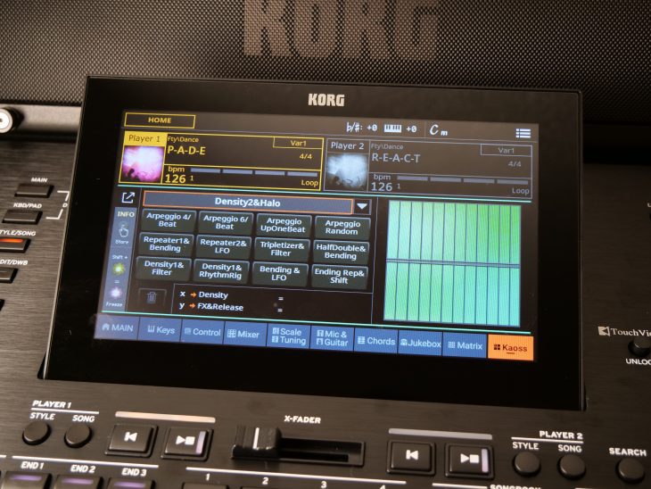 Test Korg Pa5x OS 1.3.0 Update Kaoss