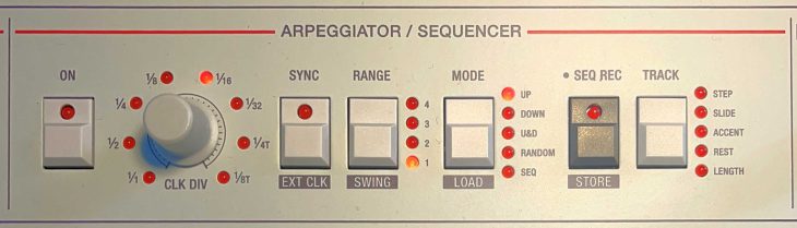 Udo Super 8 Synthesizer Arpeggiator