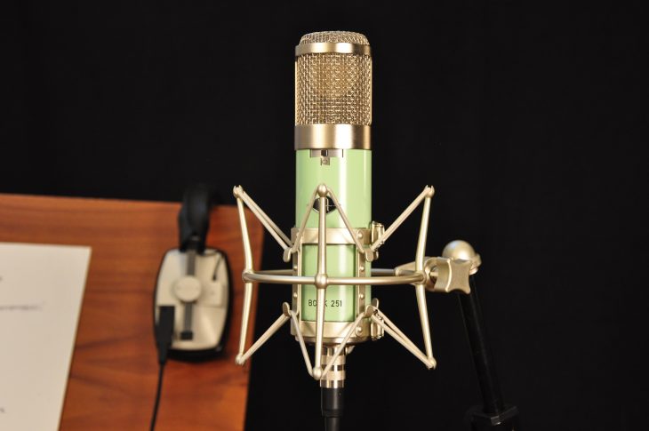 Universal Audio Bock 251 - Recording Aufbau